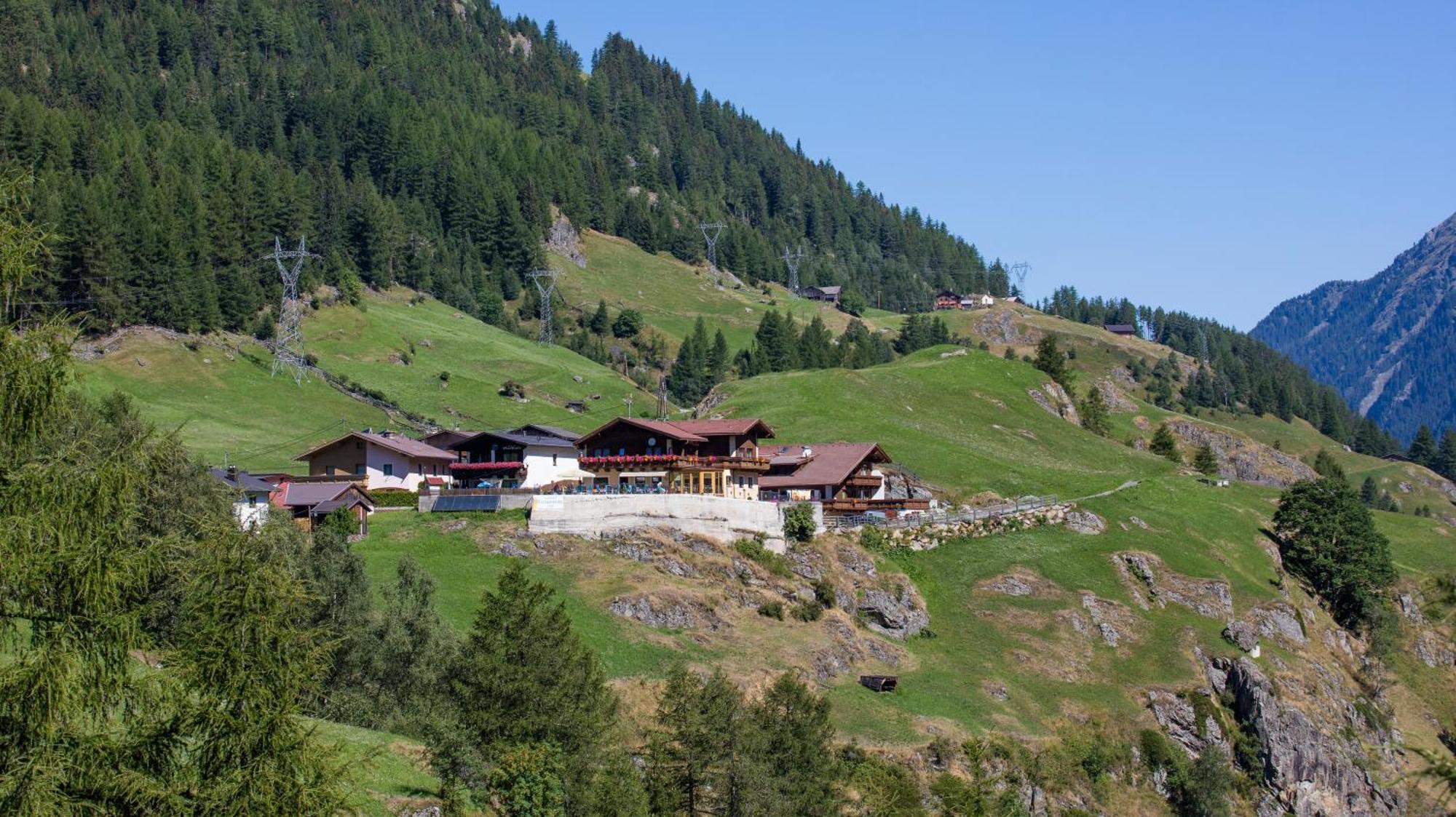 Gasthof Pension Granstein Solden Exterior photo